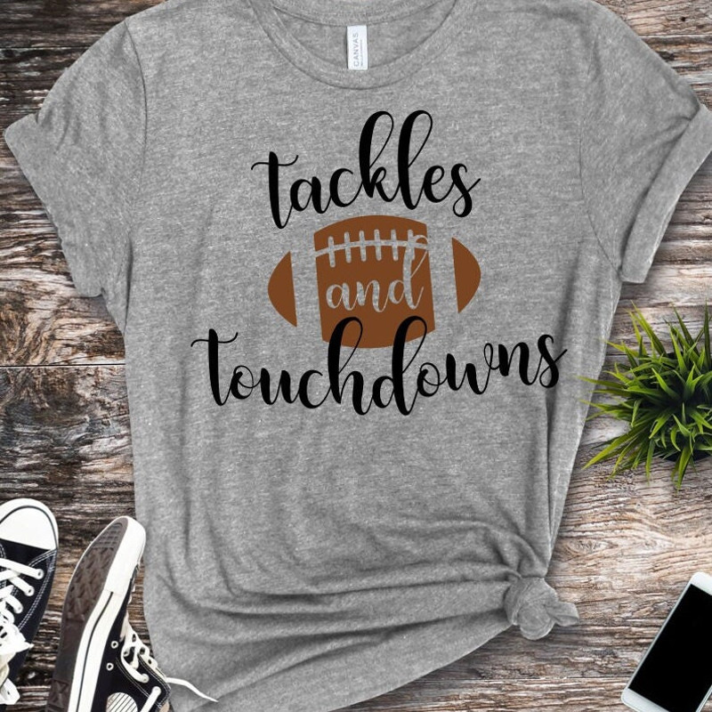 Football SVG, Tackles and Touchdowns SVG, Digital Download, Cut File, Sublimation, Clip Art (includes svgpngdxf file formats) - 2.jpg