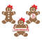 Gingerbread Girl SVG Bundle, Christmas SVG, Cookies, Digital Download, Cut Files, Sublimation, Clipart (3 individual svgdxfpngjpeg files) - 1.jpg