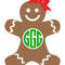 Gingerbread Girl SVG Bundle, Christmas SVG, Cookies, Digital Download, Cut Files, Sublimation, Clipart (3 individual svgdxfpngjpeg files) - 5.jpg