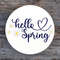 Hello Spring SVG, Spring Door Sign SVG, Easter SVG, Daises, Digital Download, Cut File, Sublimation, Clip Art (svgpngdxfjpeg files) - 2.jpg