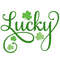 Lucky Shamrock Embroidery Design, Lucky MACHINE EMBROIDERY, St Patrick's Day, Digital Download, 4x4, 5x7, 6x10 Hoop - 1.jpg