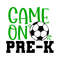 Pre-K SVG, Game On Pre-K SVG, Soccer, Back to School SVG, Digital Download, Cut File, Sublimation, Clip Art (svgpngdxfjpeg file formats) - 1.jpg