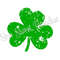 St Patricks Day SVG, Shamrock SVG, Grunge Shamroc SVG, Digital Download, Cut File, Sublimation, Clip Art (includes svgpngdxf file formats) - 1.jpg