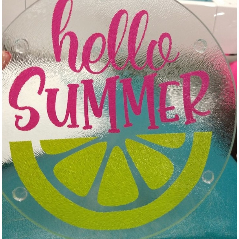Summer Door Sign SVG, Hello Summer SVG, Lemon SVG, Digital Download, Cut File, Sublimation, Clip Art (includes svgpngdxf files) - 2.jpg
