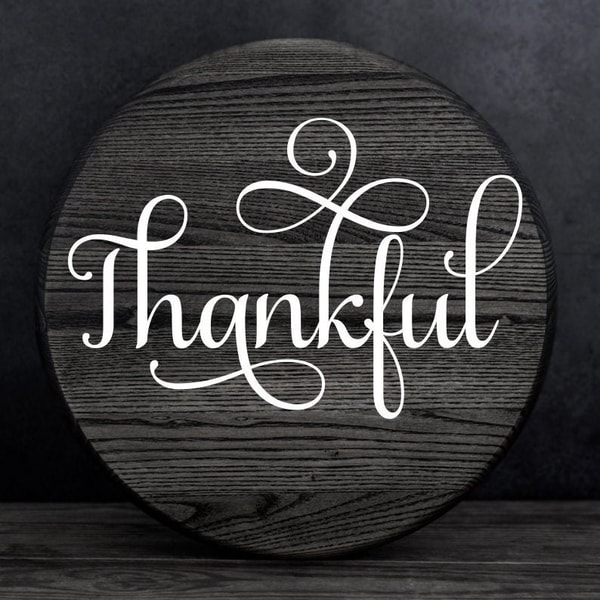 Thankful SVG, Thankful Script SVG, Digital Download, Cut Fil - Inspire ...