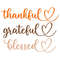 Thankful, Grateful, Blessed SVG, Inspirational SVG, Digital Download, Cut File, Sublimation, Clip Art (includes svgpngdxf file formats) - 1.jpg