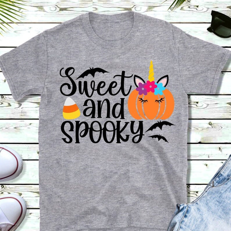Unicorn SVG Bundle, Happy Halloween, Cutest Pumpkin, Spooky, Digital Download, Cut Files, Sublimation (6 individual svgdxfpngjpeg files) - 4.jpg