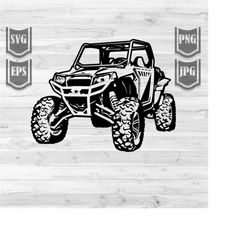 atv illustration || svg file || atv decal || dirty 4 wheels || offroad svg || atv clipart || cutting files