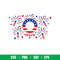 Fireworks American Flag Full Wrap, Fireworks American Flag Full Wrap Svg, Starbucks Svg, Coffee Ring Svg, Cold Cup Svg,png,dxf,eps file.jpeg