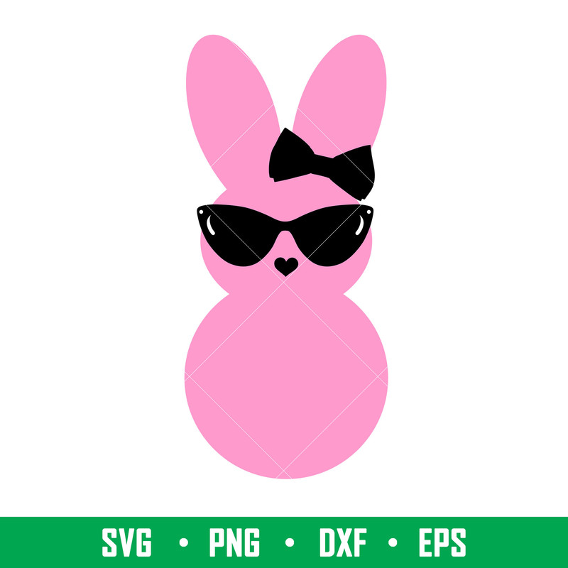 Hipster Easter Girl Svg, Hipster Easter Bunnies Svg, Happy Easter Svg, Easter egg Svg, Spring Svg,png,eps,dxf file.jpeg
