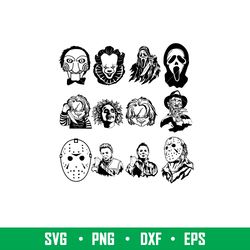 horror movie bundle,horror movie blood svg bundle svg, halloween svg, spooky season svg, trick or treat svg, png, eps, d