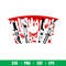 Horror Movie Knives Full Wrap, Horror Movie Knives Full Wrap, Dripping Blood Svg, Starbucks Svg, Coffee Ring Svg, Cold Cup Svg, png, dxf, eps file.jpeg