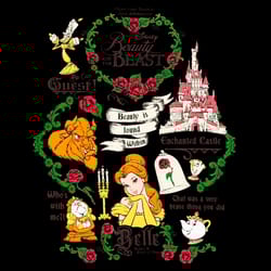 beauty and the beast enchanted castle png