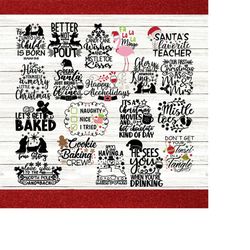 christmas svg bundle, christmas svg files, christmas quote svg, holidays bundle svg, christmas cut files, silhouette cri