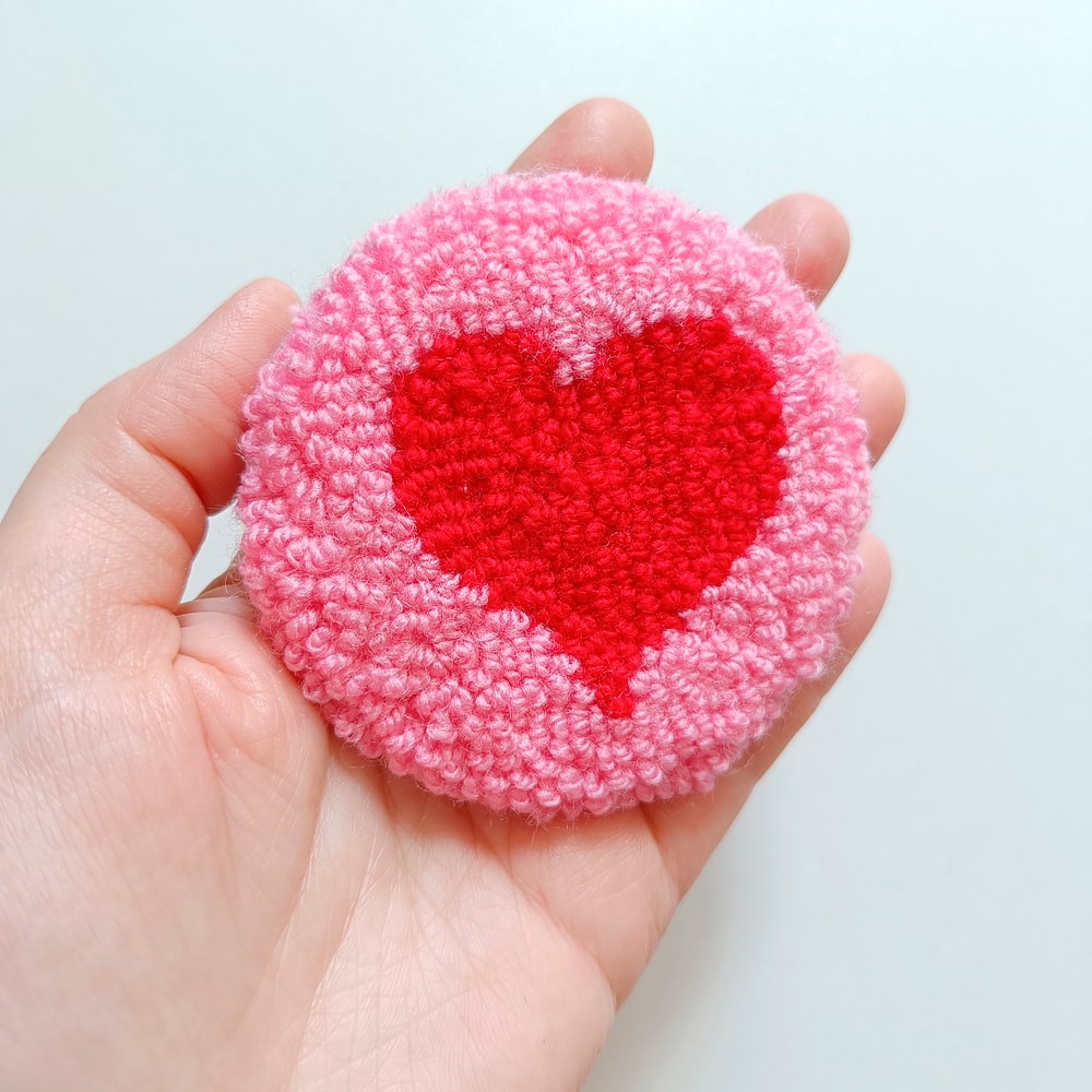 Car coasters Tufted coasters Punch needle coasters Christmas coasters Christmas gifts Sweet Home Coasters Mug Rug coaste