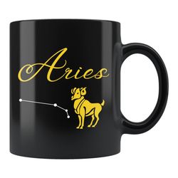 aries zodiac gift, aries zodiac mug, aries gift, aries mug, horoscope mug, horoscope gift, astrology gift, aries horosco