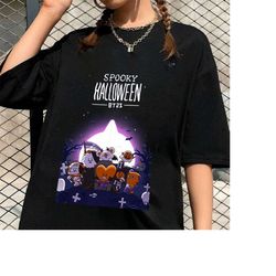 bts spooky halloween shirt, bts fanart shirt, cute bangtan boys sweatshirt, bts halloween shirt, bangtan halloween shirt