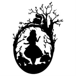 qualityperfectionus digital download - alice in wonderland - png, svg file for cricut, htv, instant download