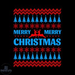 reindeer merry christmas svg, christmas svg, xmas svg, reindeer svg, christmas gift svg