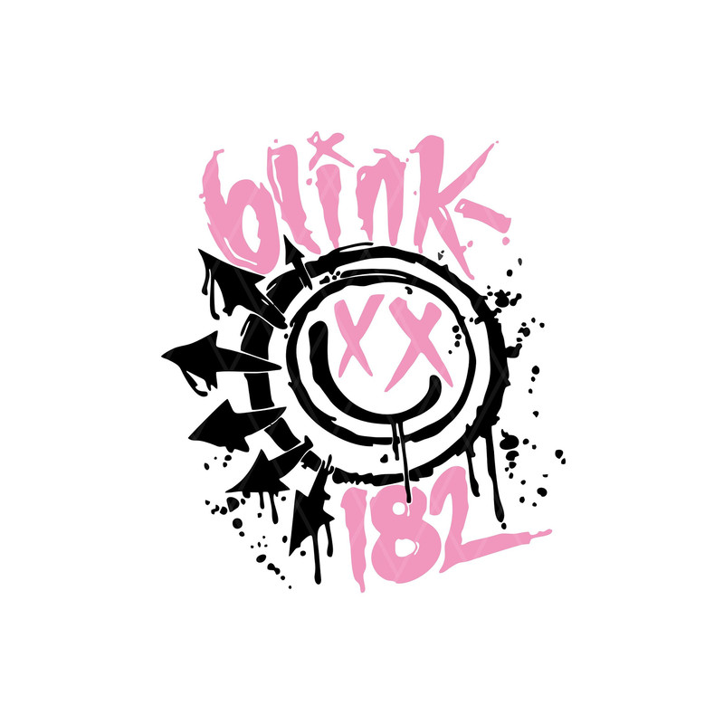 Blink 182 Smile, B-182 Digital File Download PNG Bundle for Cricut and Sublimation High Quality File For Download, Png, Svg, Dxf - 1.jpg