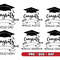 Bundle Congrats grad SVG, GRADUATION 2023 svg, Proud Family Graduate Svg, Name graduate, SVG for Cricut, Silhouette, Print, Cut Files - 2.jpg