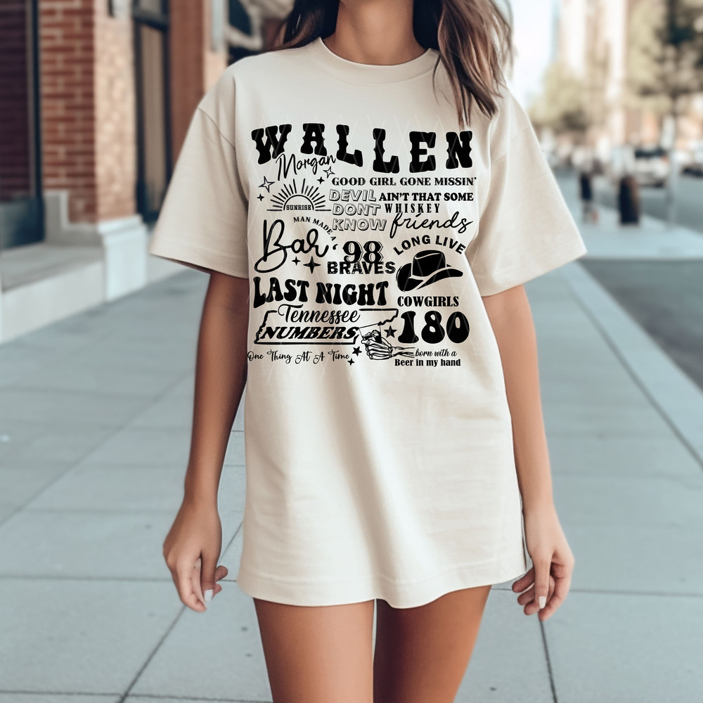 Bundle Retro Wallen Bull Skull PNG, Country Western Png Digital Download, Cowboy Design, Western Cowboy, Wallen PNG File Download - 3.jpg