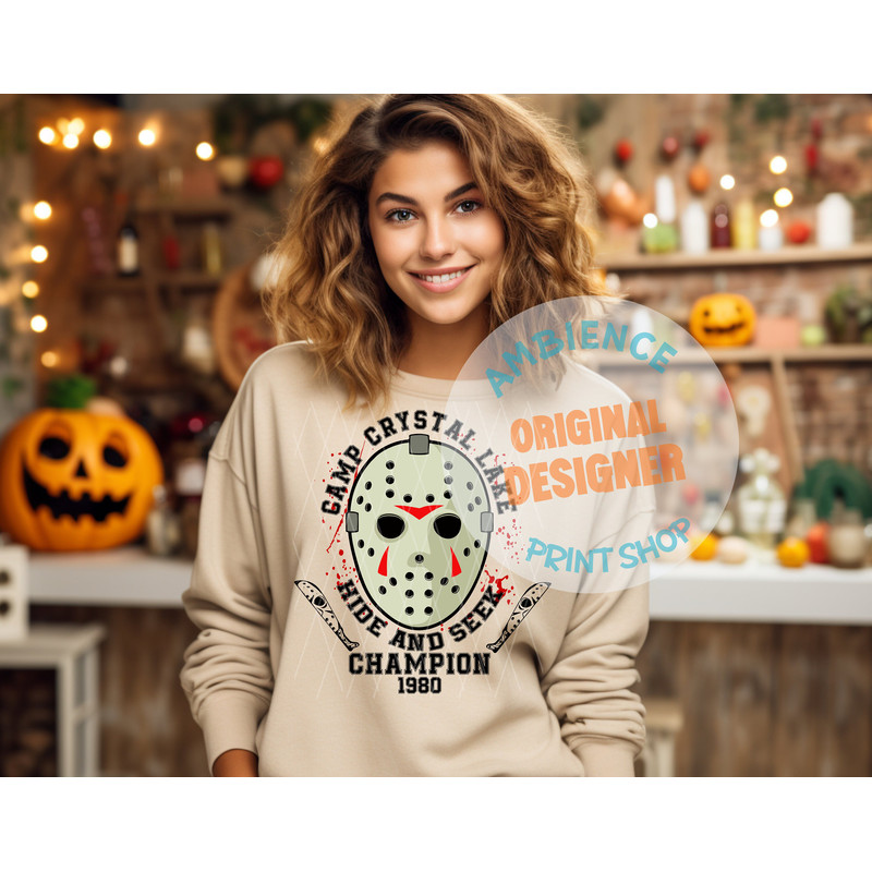 Camp Crystal Lake svg, Camp Crystal Lake, Friday the 13th, Jason Vorhees, Horror svg, Halloween svg, Hockey Mask svg, Creepy svg, Halloween - 3.jpg