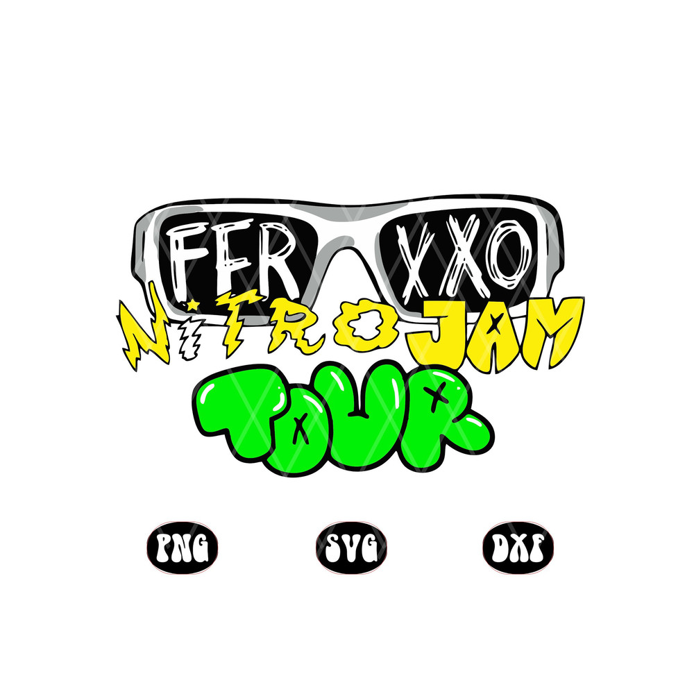 Ferxxo SVG, Cutting File, Png Eps Dxf Digital Clipart, Great for Viny Decals, Stickers, T-Shirts, Mugs & More! Reggaeton SVG Design - 2.jpg