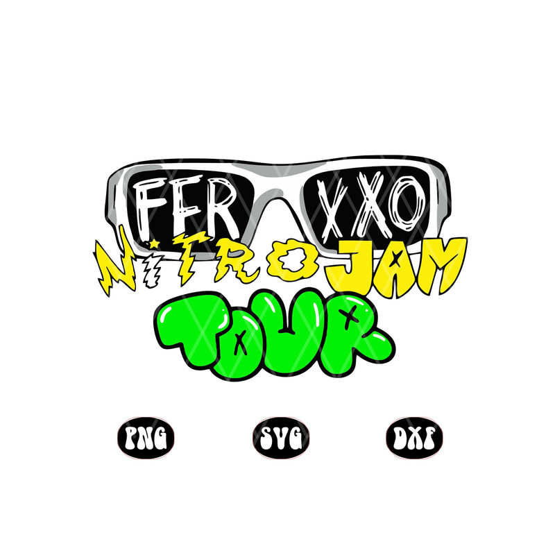 Ferxxo SVG, Cutting File, Png Eps Dxf Digital Clipart, Great for Viny Decals, Stickers, T-Shirts, Mugs & More! Reggaeton SVG Design - 2.jpg