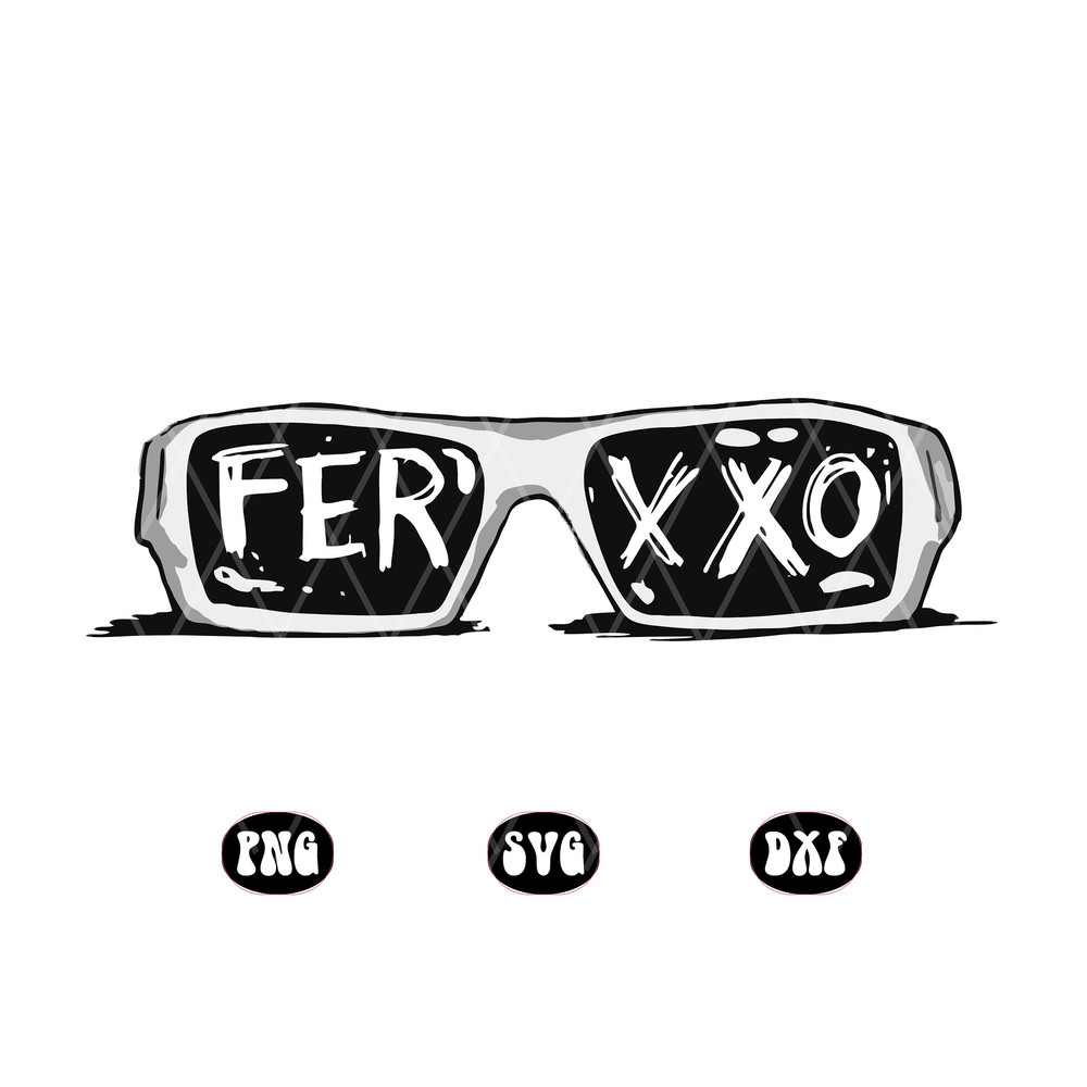 Ferxxo SVG, Cutting File, Png Eps Dxf Digital Clipart, Great for Viny Decals, Stickers, T-Shirts, Mugs & More! Reggaeton SVG Design - 4.jpg