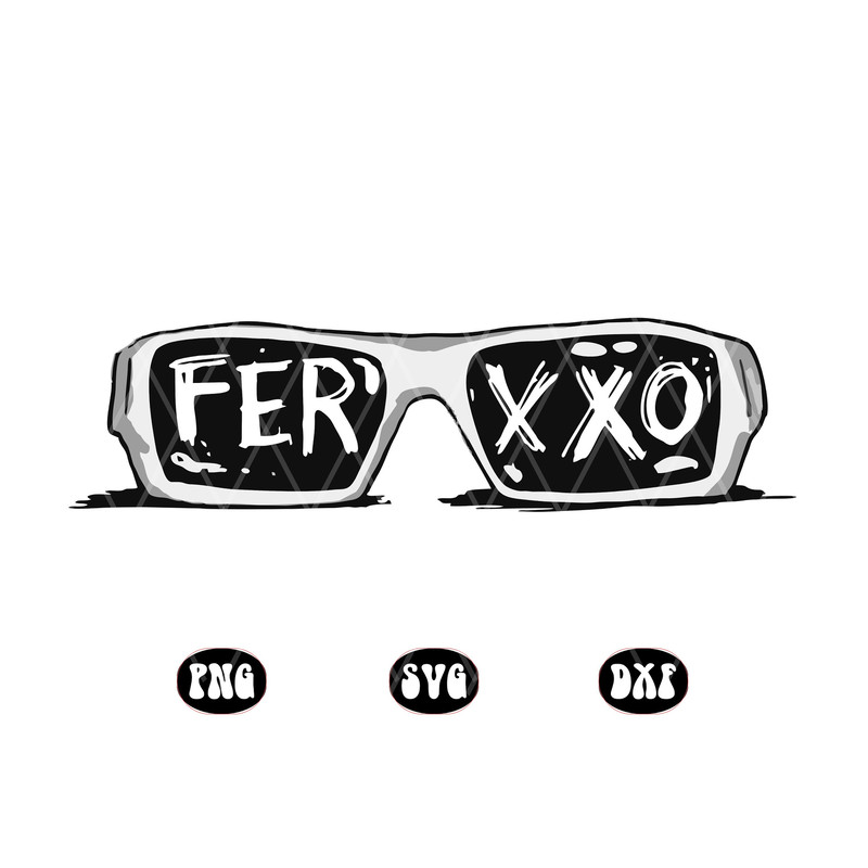 Ferxxo SVG, Cutting File, Png Eps Dxf Digital Clipart, Great for Viny Decals, Stickers, T-Shirts, Mugs & More! Reggaeton SVG Design - 4.jpg