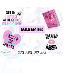 mean girls inspired png, so fetch svg, burn book clip art, svg cut file for cricut