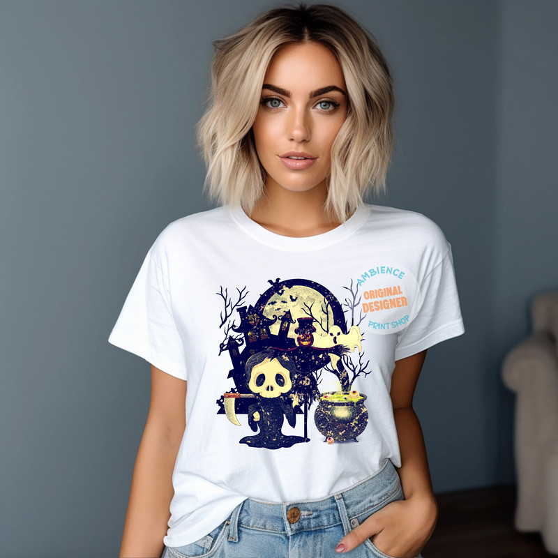 Haunted House PNG-Halloween Sublimation Digital Design Download-spooky season png, spooky girl png, kids halloween png, spooky boo png file - 3.jpg