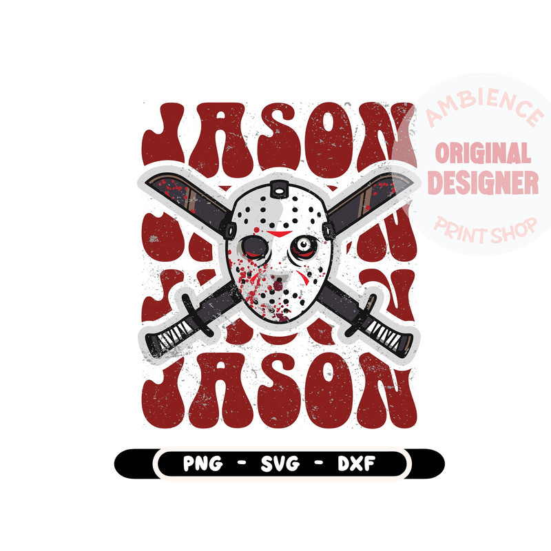 Jason svg, halloween svg, scary svg, creepy svg, cricut file, svg, evil svg, horror svg, freddy vs jason svg, Instant Download Png, Svg, Dxf - 3.jpg