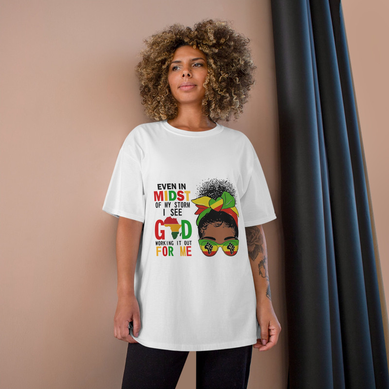 Juneteenth Svg , Even in Midst Of My Storm I See GOD Working It Out For Me, black history svg, 1865 juneteenth svg, afro woman svg - 2.jpg