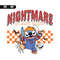 Nightmare On Main Street Halloween Costume Svg, Trick Or Treat Svg, Spooky Vibes Svg, Files For Cricut Sublimation, Png, Svg, Dxf - 1.jpg