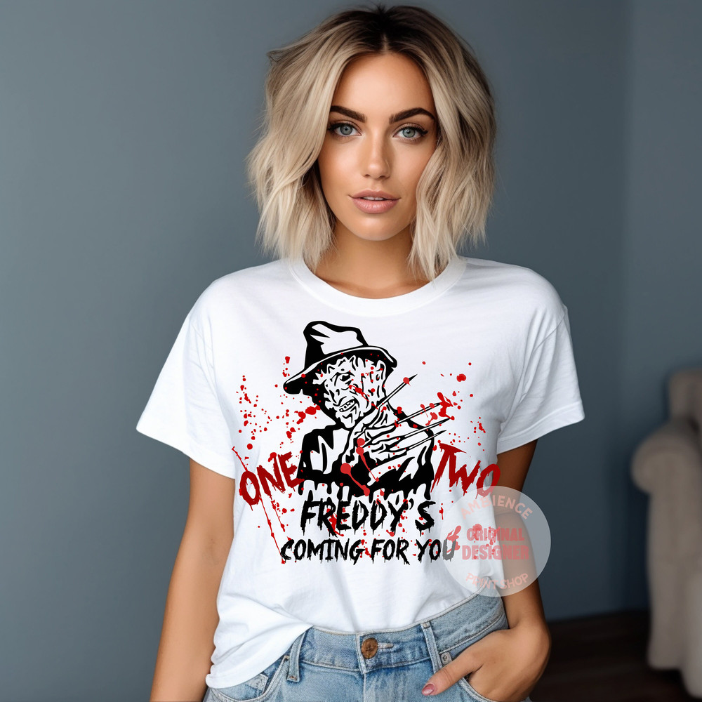 One, Two, Freddy's Coming For You - Freddy Krueger Song SVG PNG -Nightmare On Elm Street Digital Download - Png, Svg, Dxf - 2.jpg