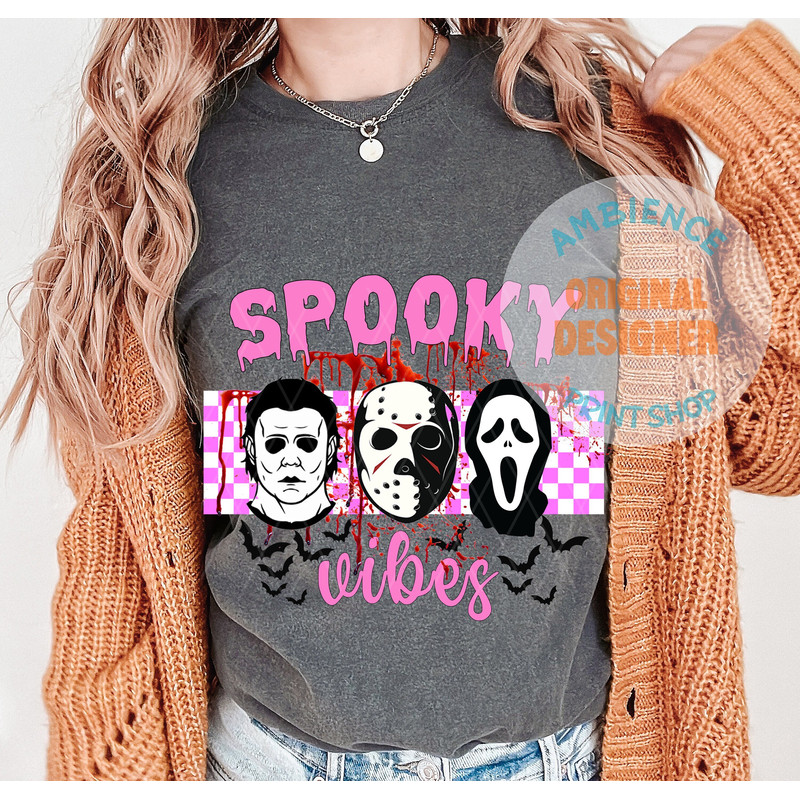 Retro Halloween png, horror Halloween sublimation design, spooky vibes png, scary movie png, trendy Halloween graphic for shirts, retro png - 1.jpg