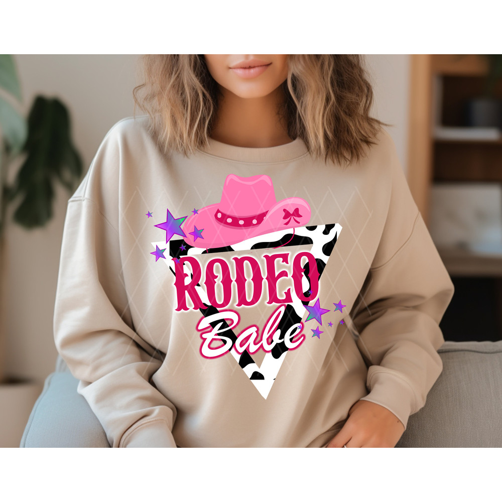 Rodeo Babe, Rodeo Babe PNG, Cowgirl, Leopard, Cowboy, Western, Rodeo Files Design for sublimation Or Print, Digital Download - 3.jpg