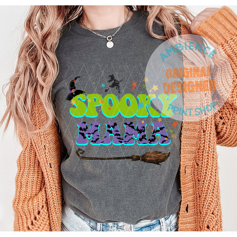 Spooky Mama Halloween Png, Spooky Mama PNG, Mom Halloween, Spooky, Trick or Treat Sublimation Design Downloads - 4.jpg