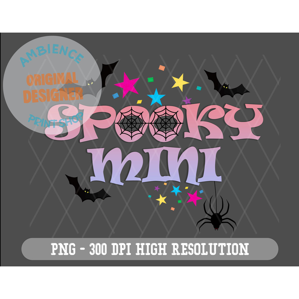Spooky Mini Halloween Png, Spooky Mama PNG, Mini Halloween, Spooky, Trick or Treat Sublimation Design Downloads - 5.jpg