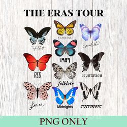 vintage the eras tour butterfly png, eras tour butterfly png, taylor swift tour png, taylor swift fan top, eras tour