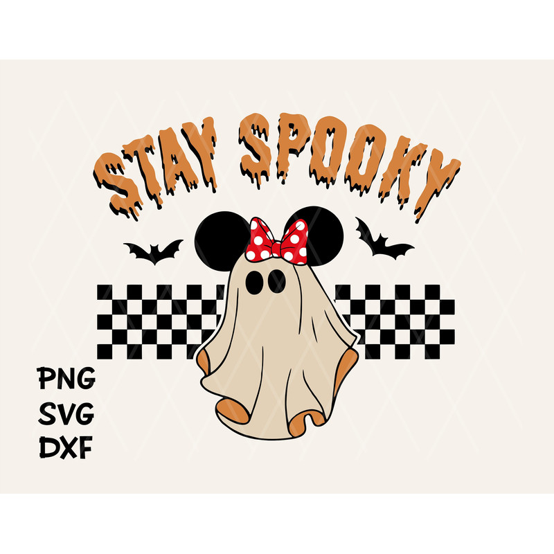 Stay Spooky Ghost Mouse SVG, Halloween Svg, Spooky svg, skeleton svg, Spooky Season Svg, Cute Halloween Svg, Retro Halloween Svg - 1.jpg
