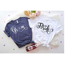 Bride And Groom Shirt |bachelorette Shirt | Bride Gift | Groom Gift | Bridal Gift | Wedding Gift Shirt