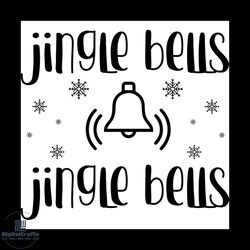 jinger bells jingle bells svg, christmas svg, christmas bells svg