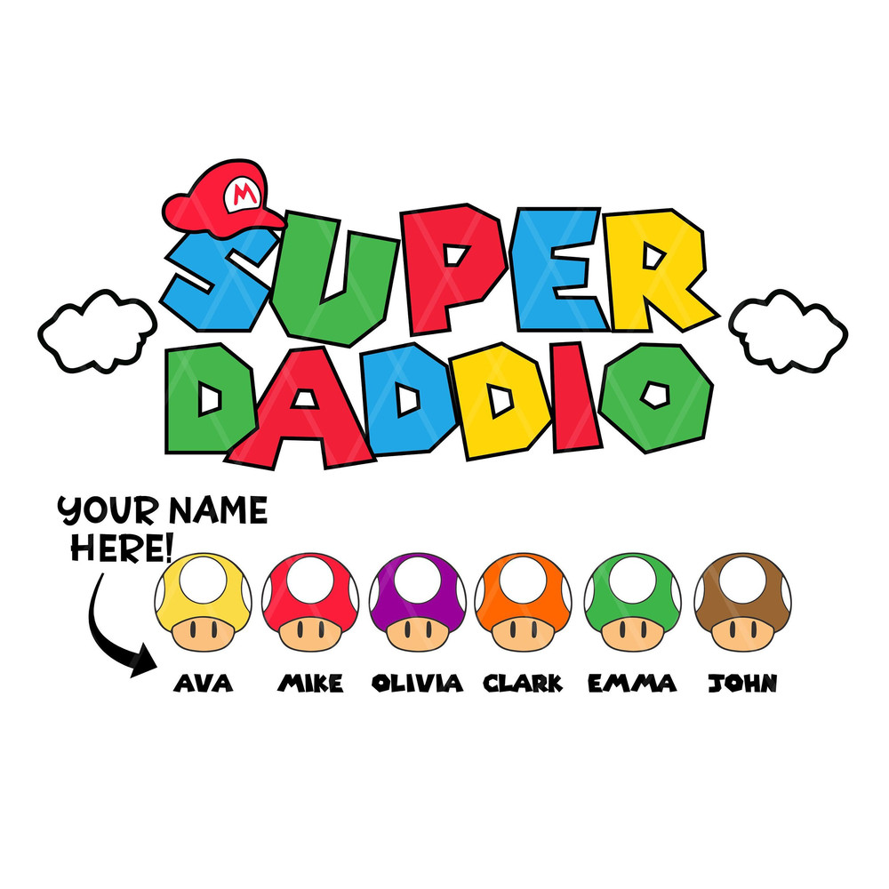 Super Daddio SVG , Happy Father's Day, Cut Files, Funny Dad SVG, Fathers Day Svg, Digital Download - 1.jpg