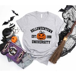 halloweentown university est 1998 shirt, halloween town university shirt, fall pumpkin tee, retro halloween shirt, hallo