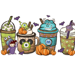disney halloween coffee png, fall coffee halloween png, halloween coffee png, movie coffee halloween digital download