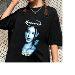 haerin newjeans retro vintage y2k style shirt, newjeans get up shirt, time to newjeans shirt, newjeans new jeans shirt,