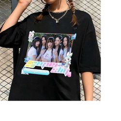 newjeans super shy shirt, newjeans get up album shirt, newjeans new songs shirt, newjeans kpop merch, minji shirt, haeri